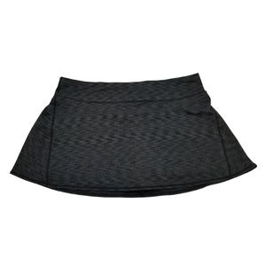 Ideology Tennis Spaced-Dyed Skort Black